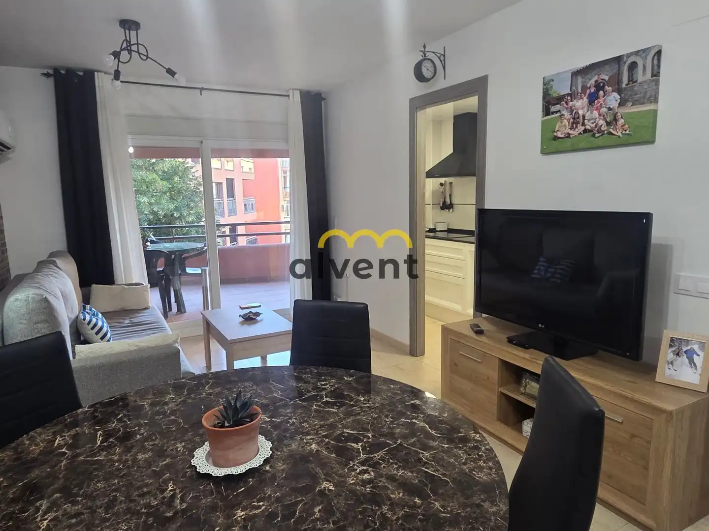 Sala de estar de Piso en venta en Lloret de Mar con Aire acondicionado, Calefacción y Terraza