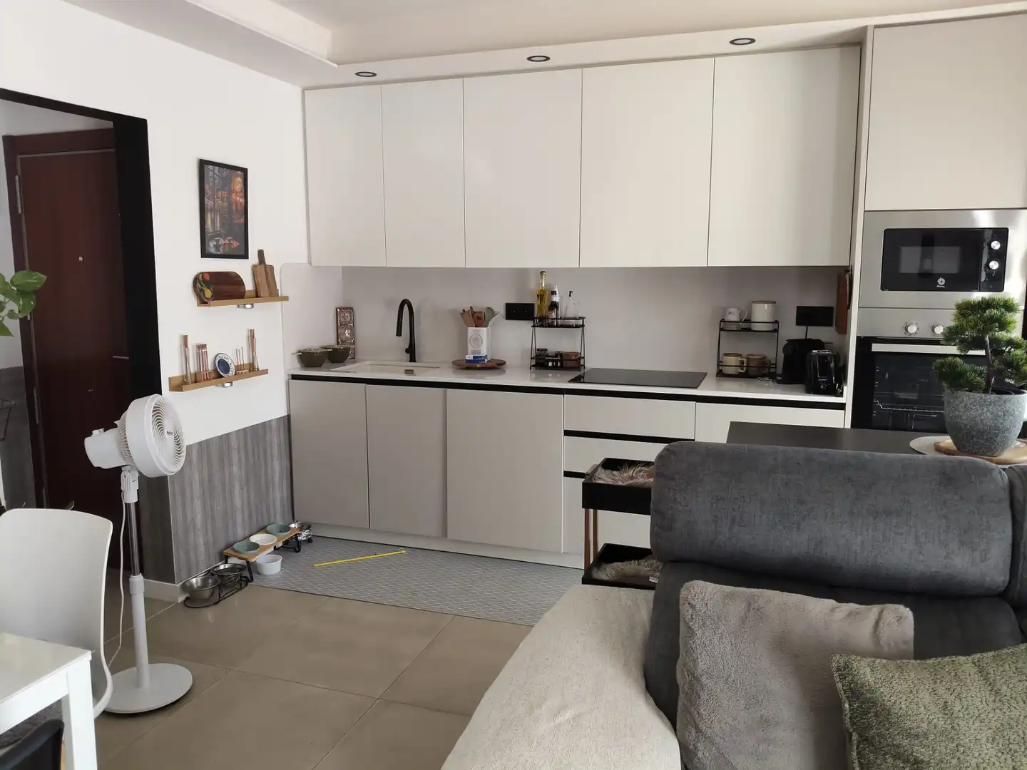 Kitchen of Flat for sale in Pineda de Mar  with Air Conditioner, Heating and Furnished