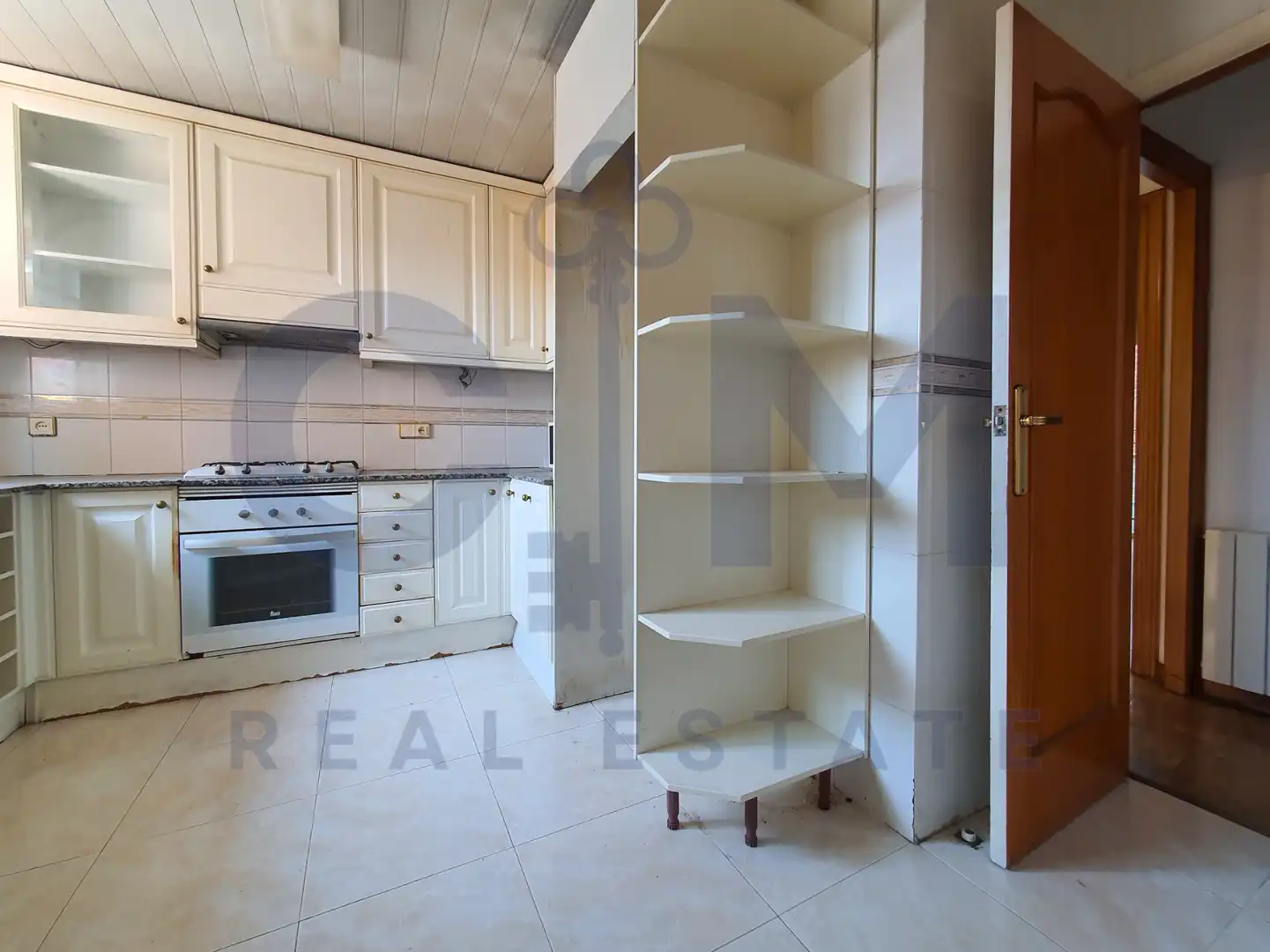 Kitchen of Flat for sale in Barcelona  with Heating, Parquet flooring and Terrace
