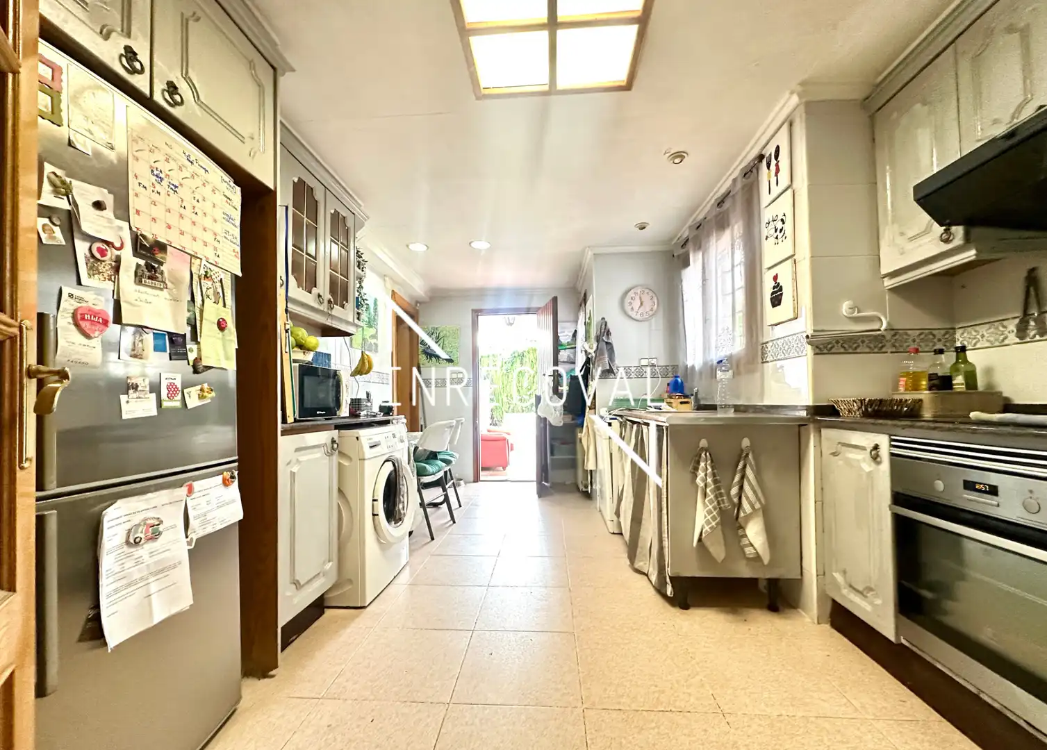 Küche von Haus oder Chalet zum Verkauf in Paterna mit Klimaanlage, Heizung und Privatgarten
