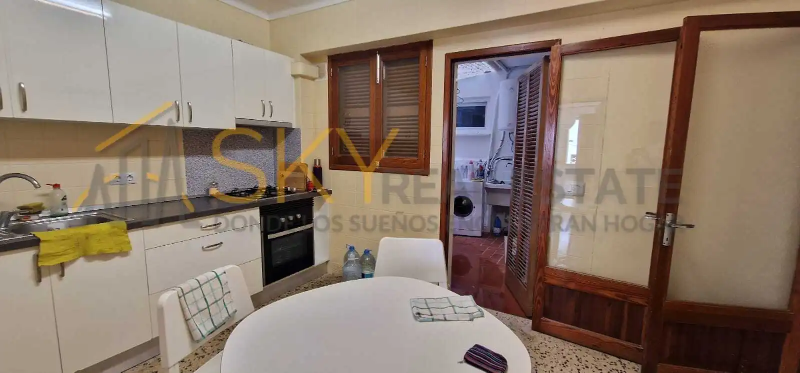 Cuina de Pis en venda en  Palma de Mallorca amb Aire condicionat, Terrassa i Moblat
