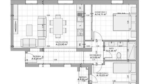 Foto 5 de Piso en venta en Calle Calle Goya, 1, La Pastora - La Estación, San Fernando