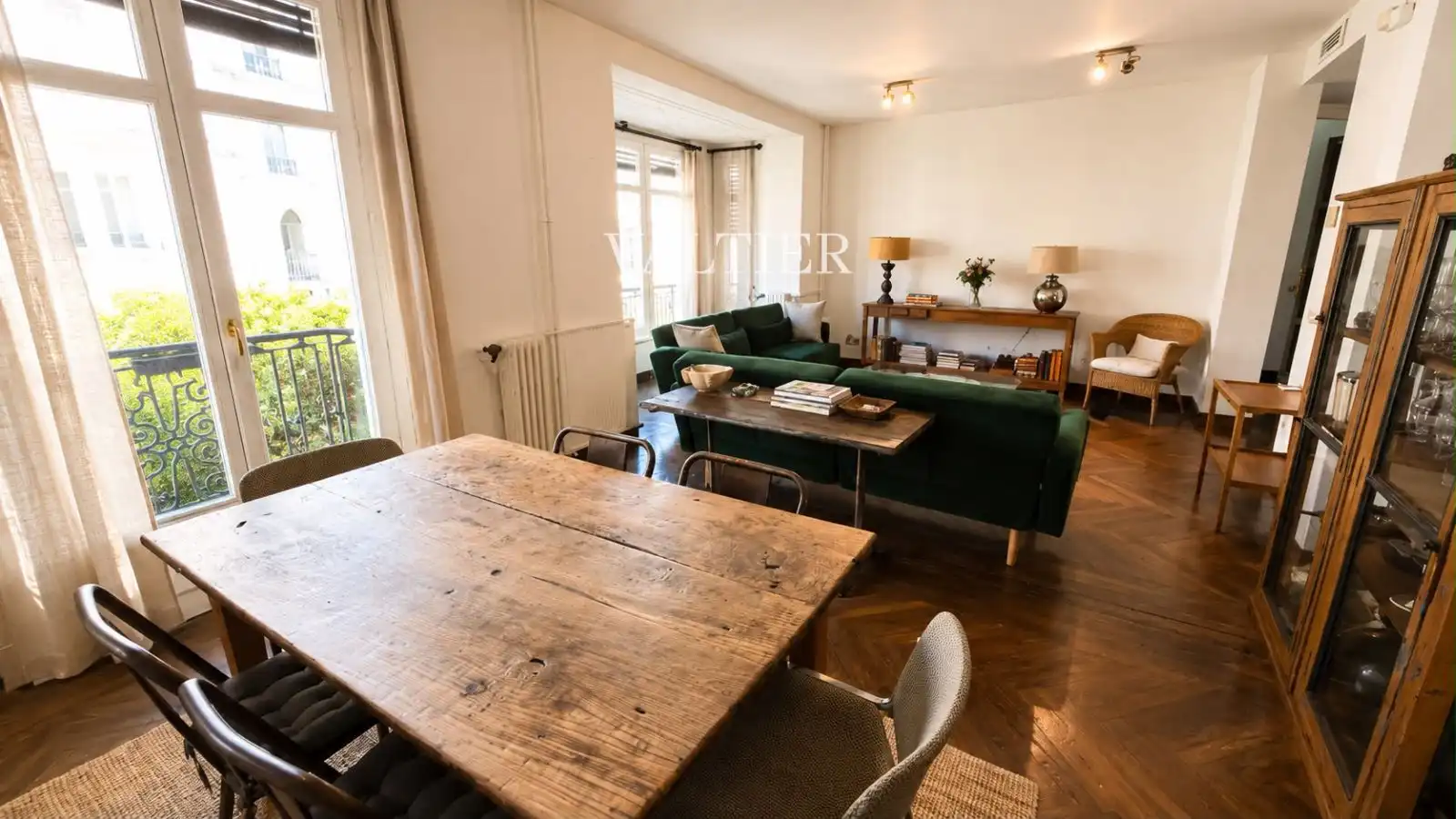 Esszimmer von Wohnung zur Miete in Madrid mit Klimaanlage, Heizung und Terrasse
