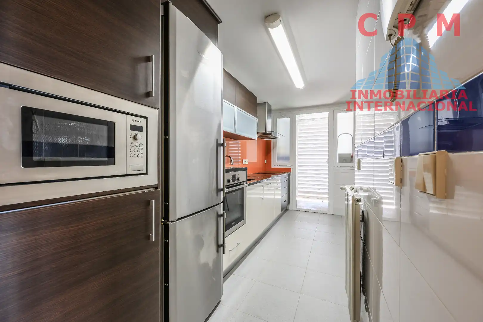 Küche von Wohnung zur Miete in Madrid mit Klimaanlage, Heizung und Parkett