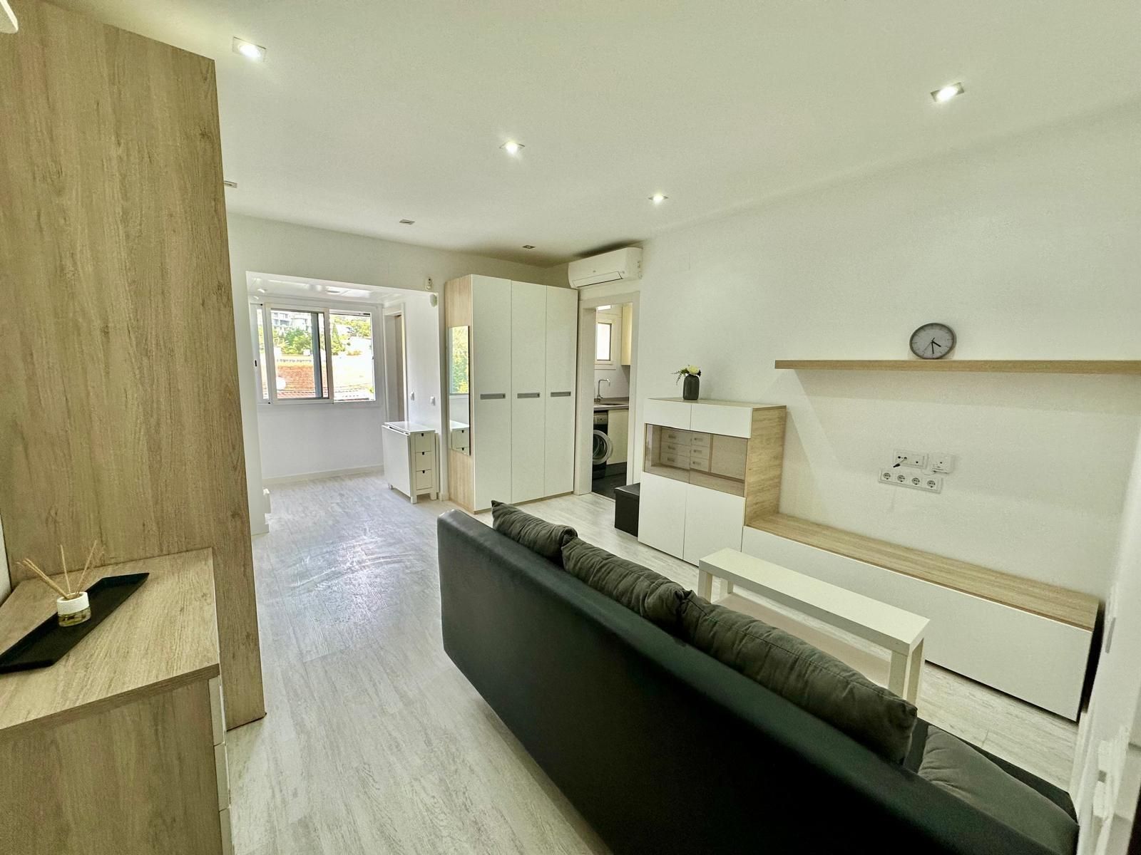 Sala d'estar de Loft en venda en Castelldefels amb Aire condicionat i Moblat