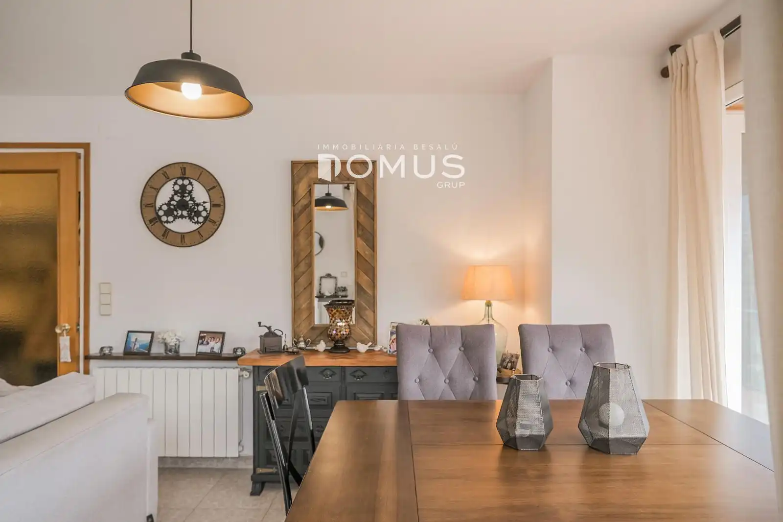 Dining room of Houses for sale in Besalú  with Air Conditioner, Private garden and Terrace