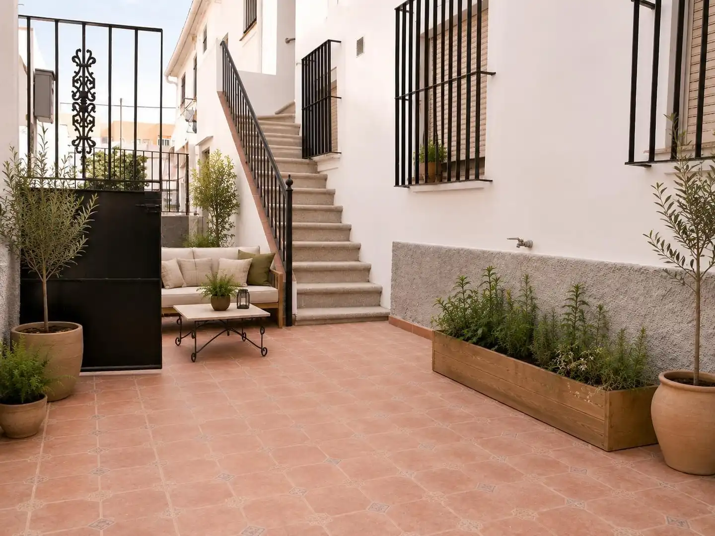 Terrassa de Casa o xalet en venda en Sanlúcar de Barrameda amb Aire condicionat, Calefacció i Traster