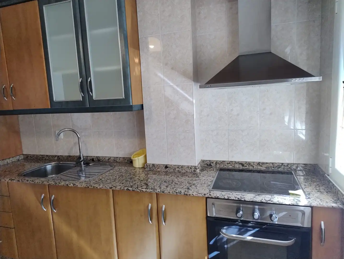 Kitchen of Flat for rent in Val do Dubra  with Heating, Furnished and Oven