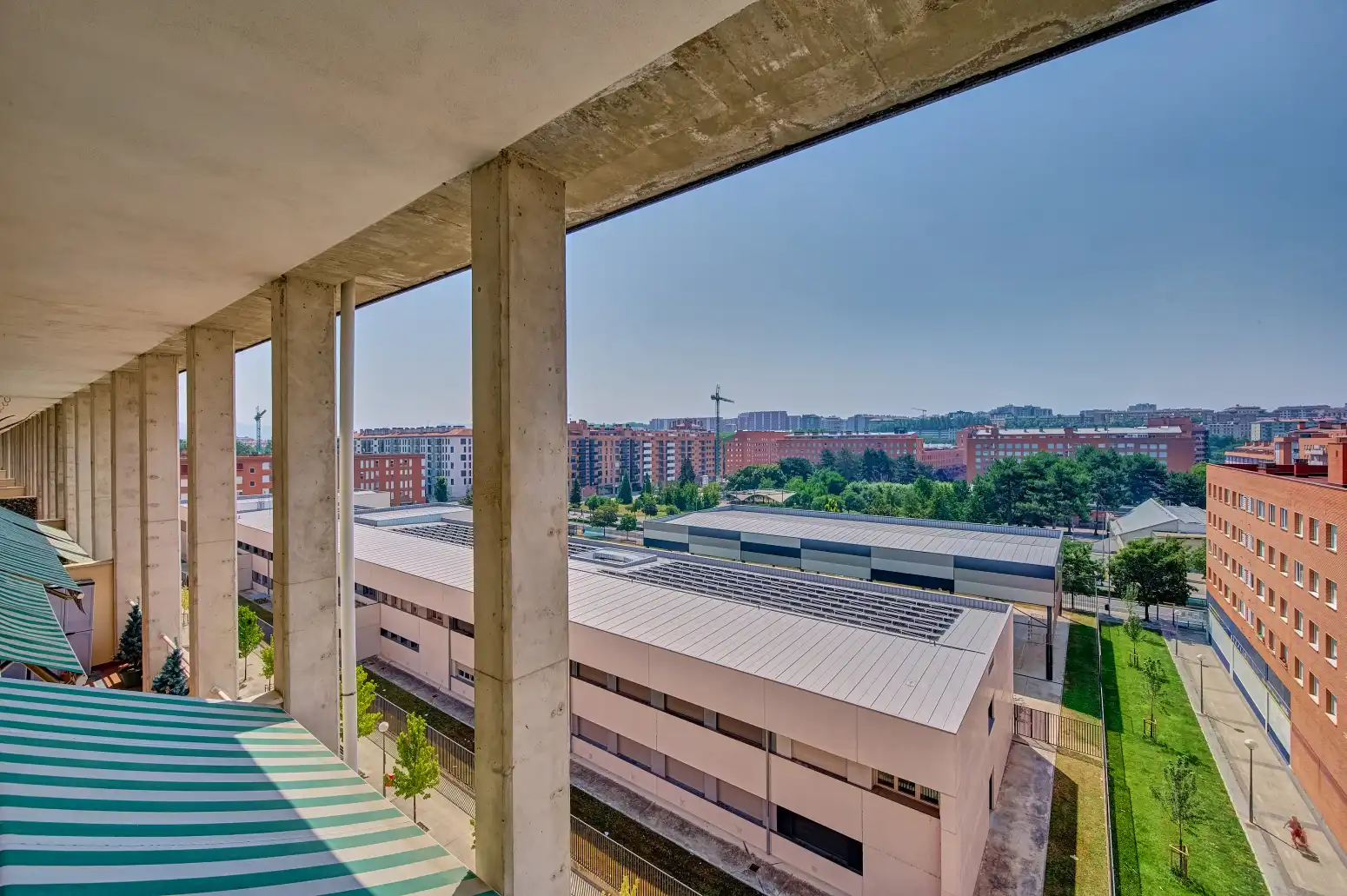 Vista exterior de Piso en venta en  Pamplona / Iruña con Calefacción y Trastero