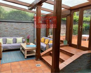 Terrace of Single-family semi-detached for sale in Lugo Capital  with Private garden and Terrace