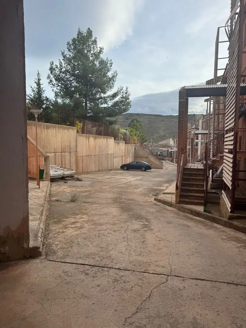 Exterior view of Flat for sale in Brea de Aragón  with Heating and Storage room