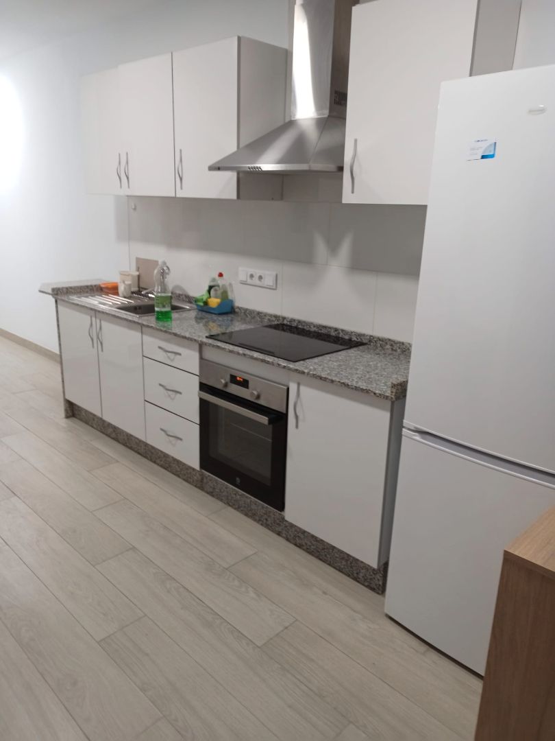 Kitchen of Flat to rent in Elche / Elx  with Air Conditioner, Terrace and Furnished
