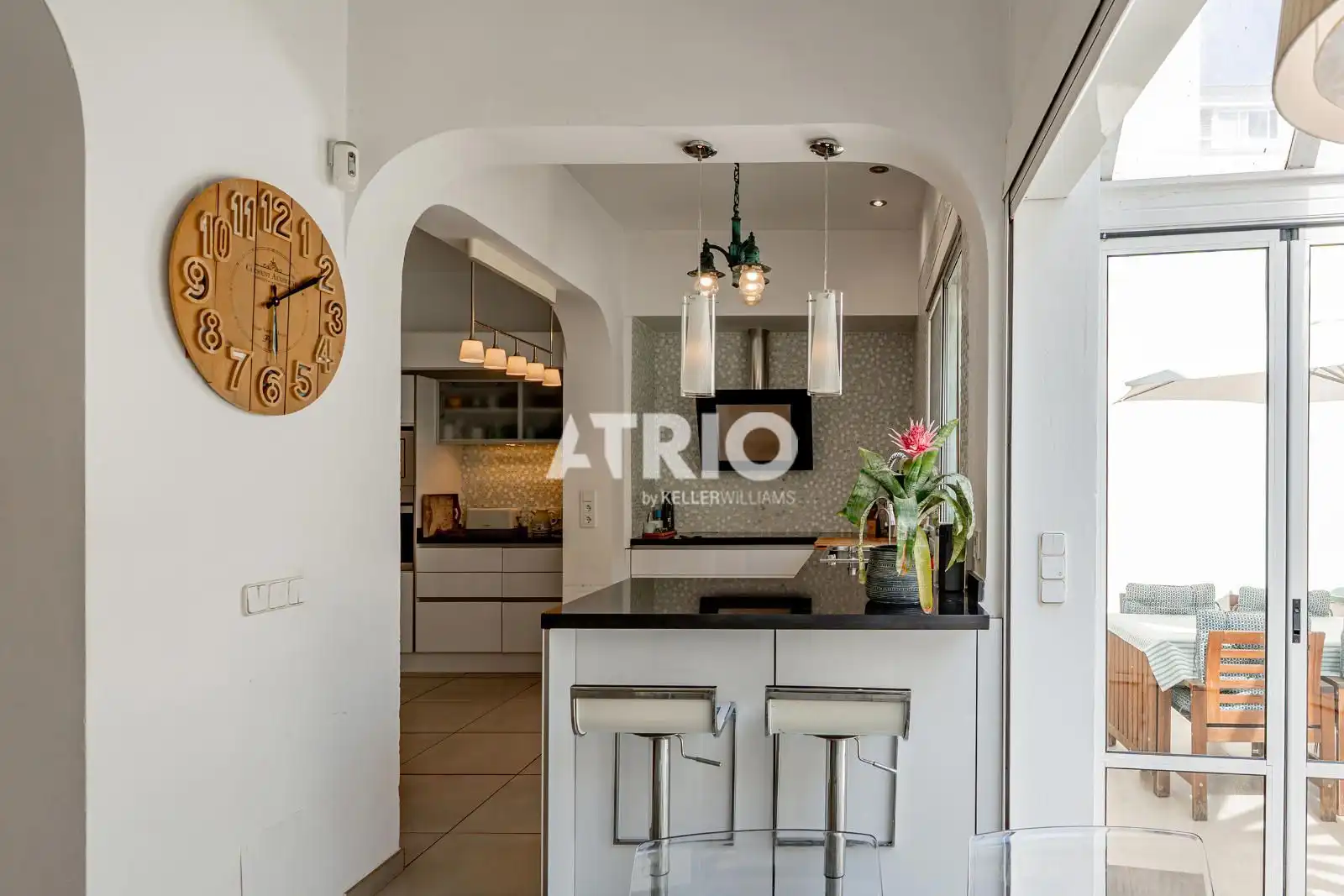Kitchen of Houses for sale in  Palma de Mallorca  with Air Conditioner, Private garden and Terrace