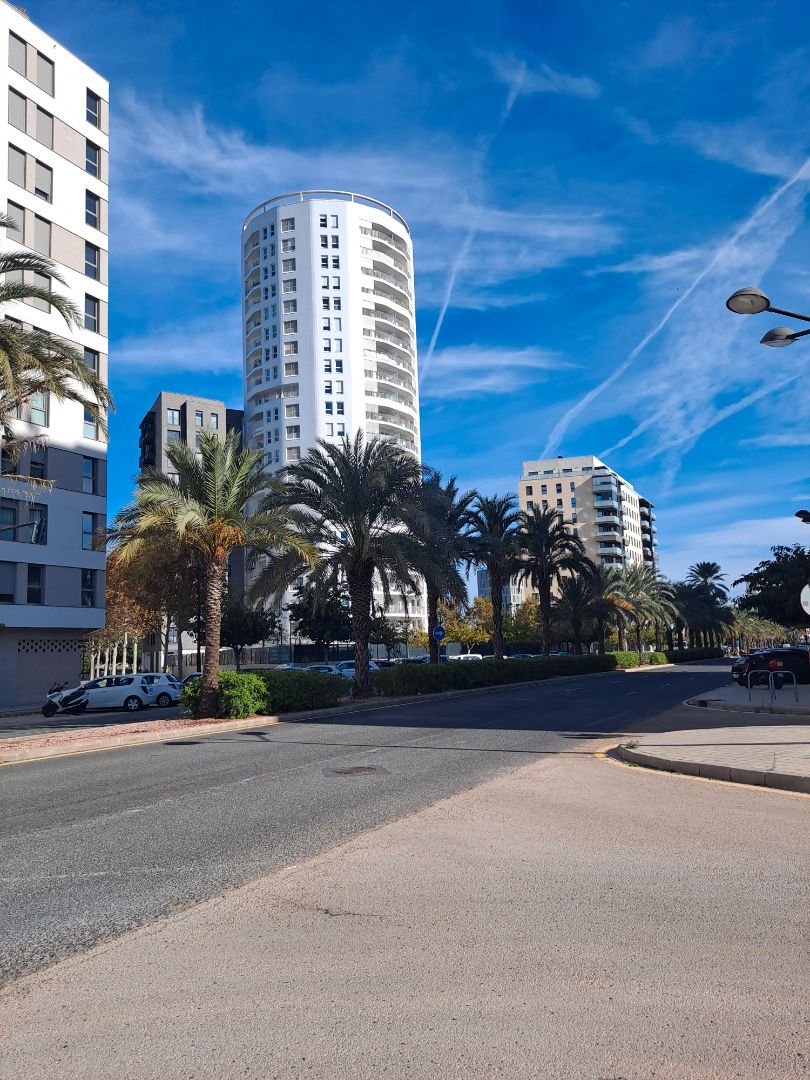 Exterior view of Attic to rent in  Valencia Capital  with Air Conditioner, Heating and Furnished