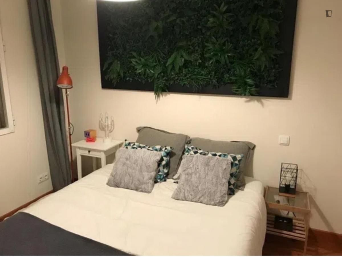 Bedroom of Apartment to rent in  Madrid Capital  with Air Conditioner, Furnished and Oven