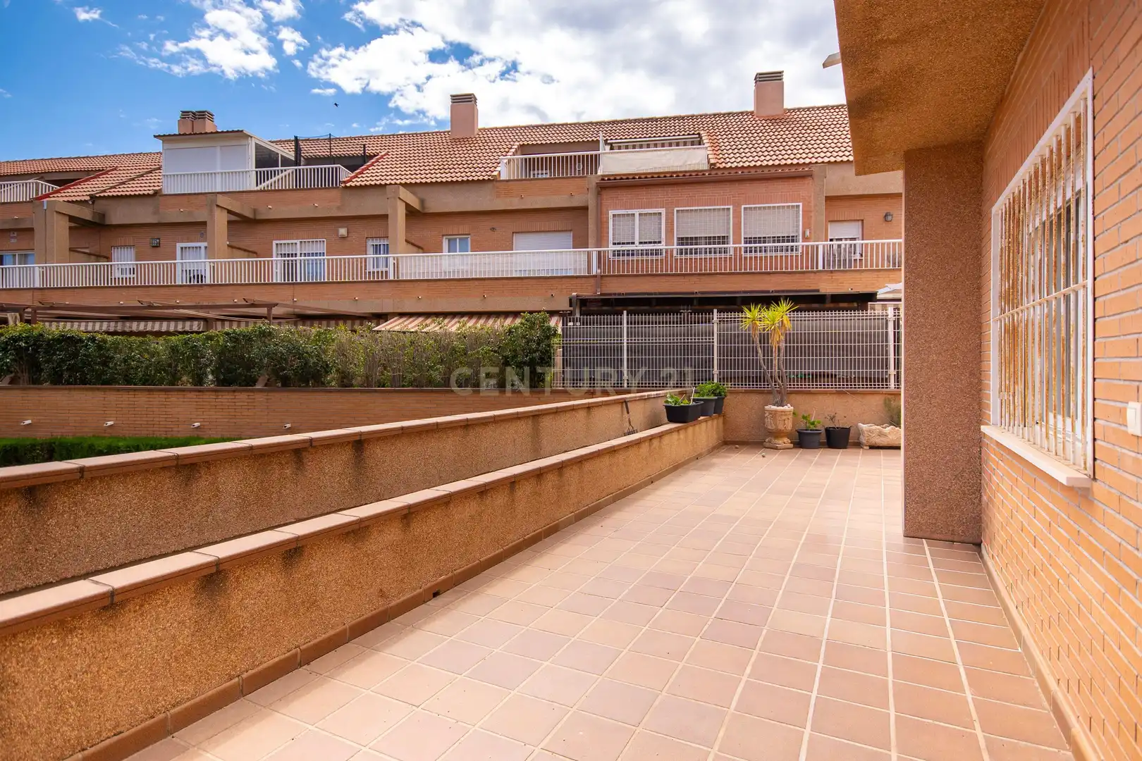 Terraza de Casa adosada en venta en Alicante / Alacant con Aire acondicionado, Balcón y Piscina comunitaria
