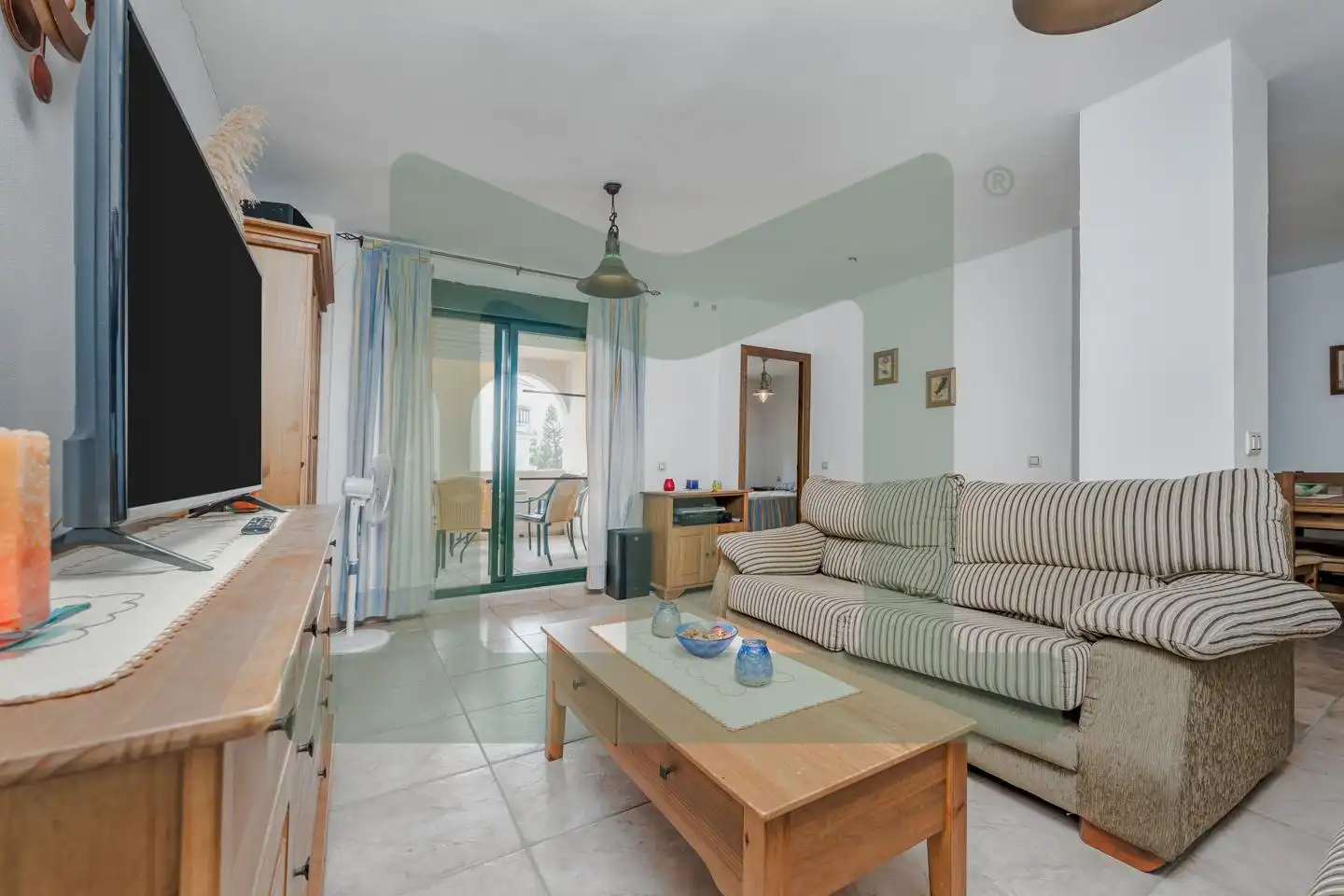 Schlafzimmer von Wohnung zum Verkauf in Zahara de los Atunes mit Klimaanlage, Terrasse und Abstellraum