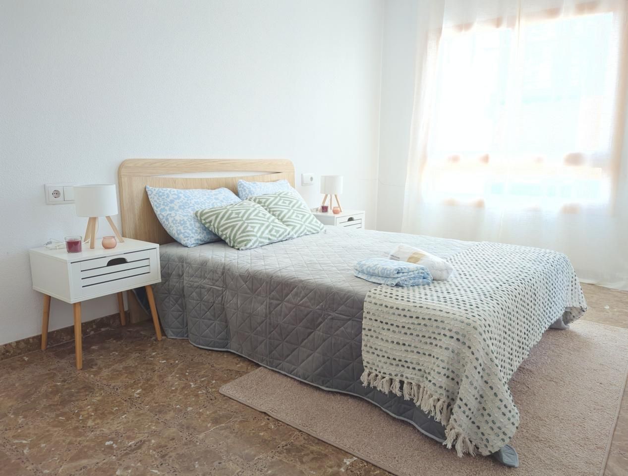 Bedroom of Flat to rent in Calatayud  with Heating, Terrace and Furnished
