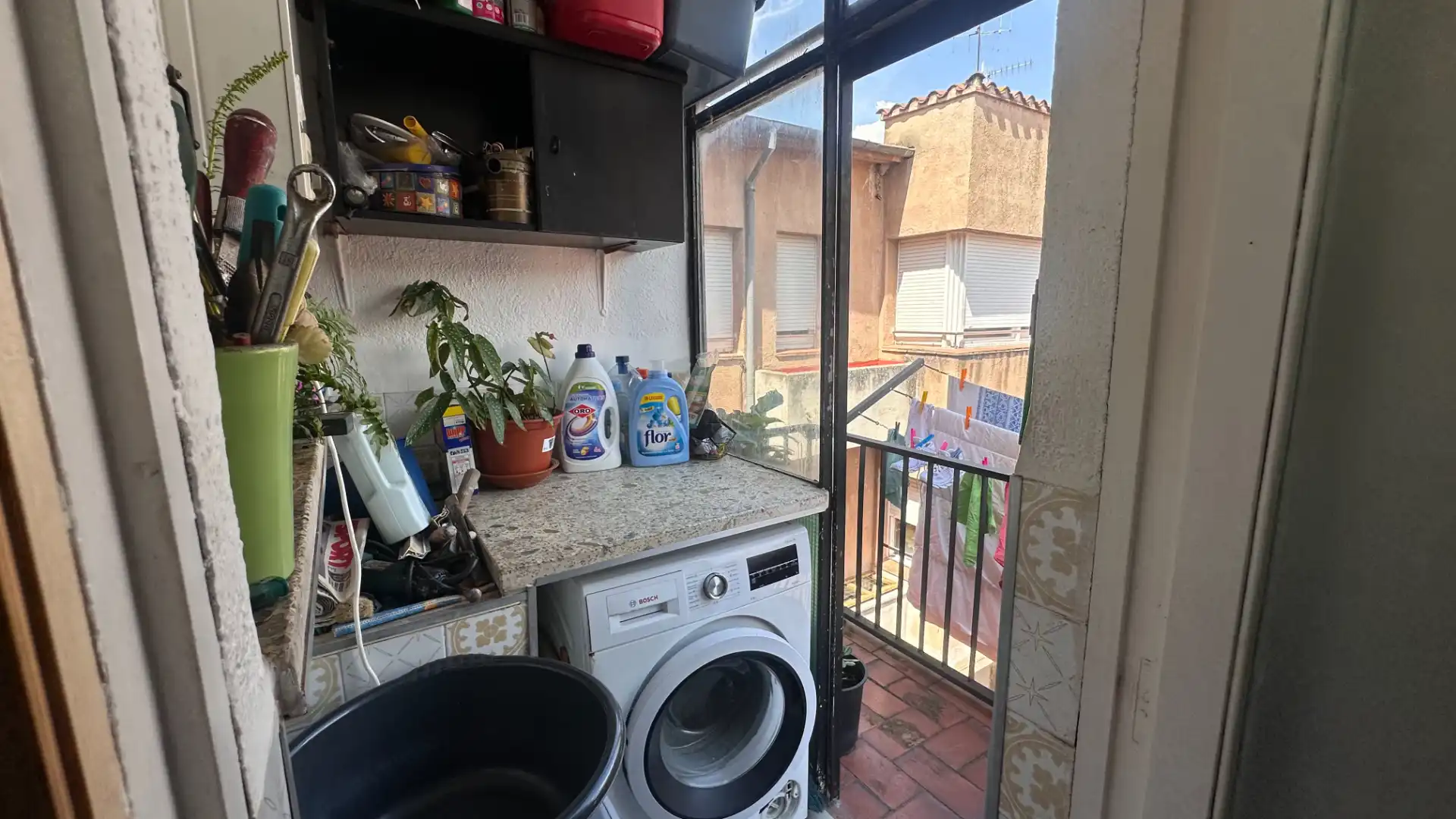 Terraza de Piso en venta en Sant Joan Les Fonts con Balcón
