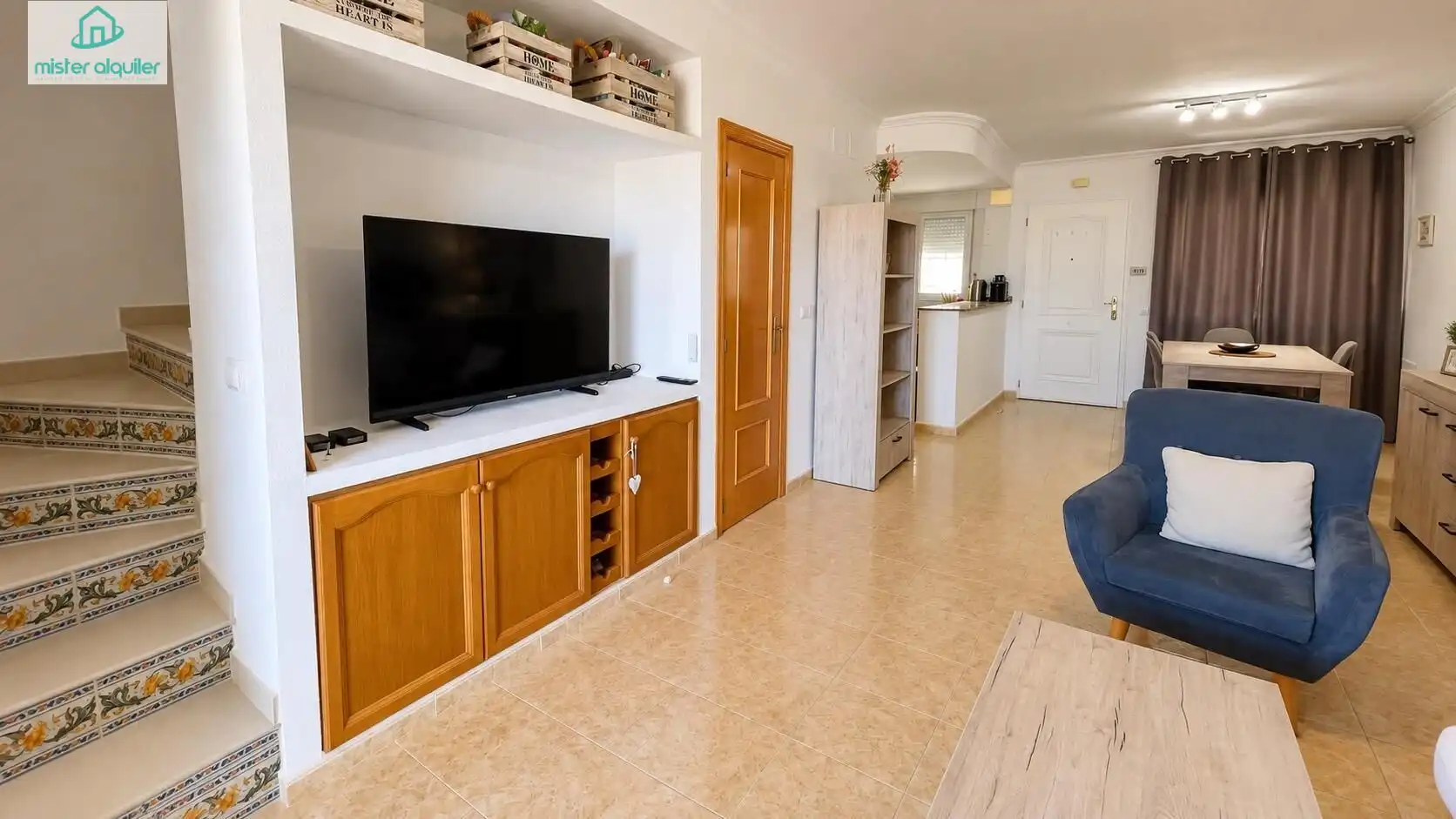 Living room of Houses for rent in Busot  with Air Conditioner, Heating and Private garden