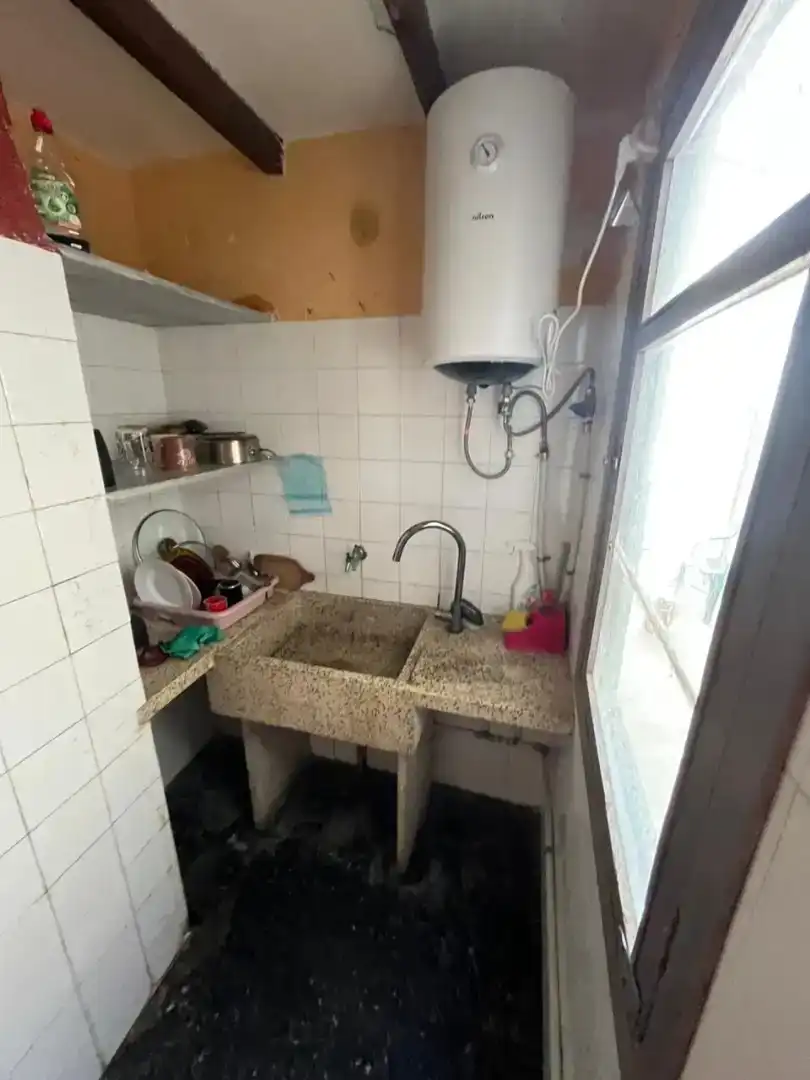 Cocina de Planta baja en venta en L'Alcúdia de Crespins con Aire acondicionado, Jardín privado y Trastero