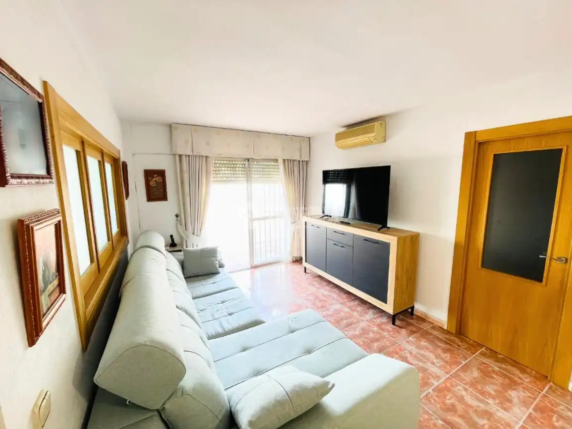 Living room of Flat for sale in Mijas  with Air Conditioner and Terrace