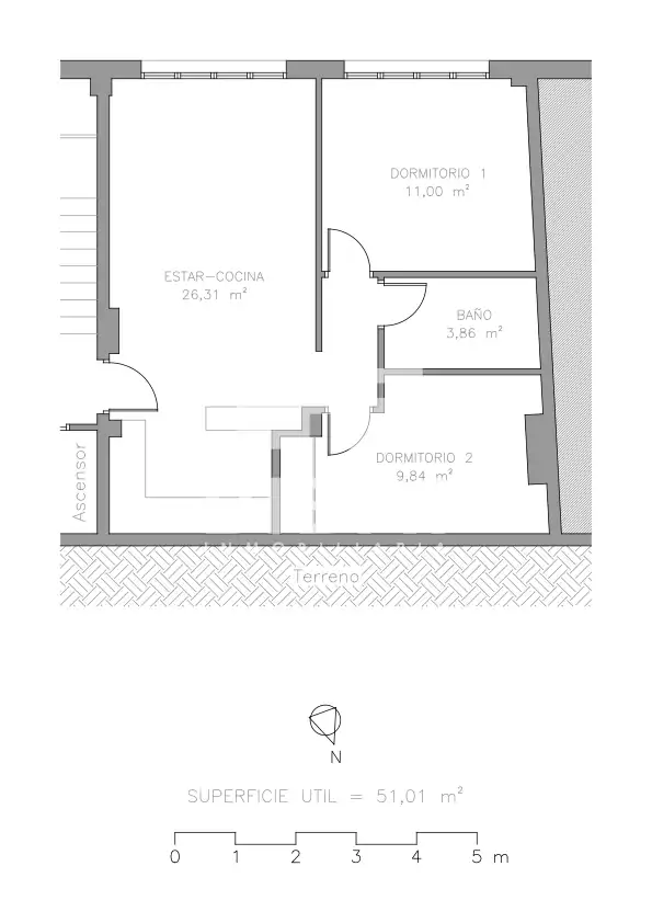 Piso en venta en Arrasate / Mondragón con Calefacción