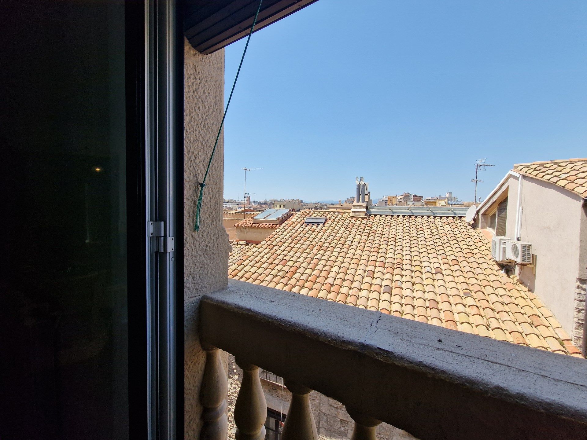 Balcony of Flat for sale in Girona Capital  with Heating, Storage room and Furnished