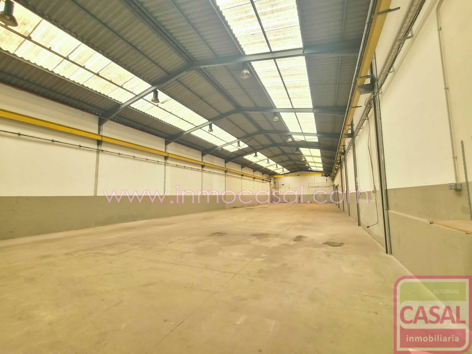 Exterior view of Industrial buildings for rent in Gijón 