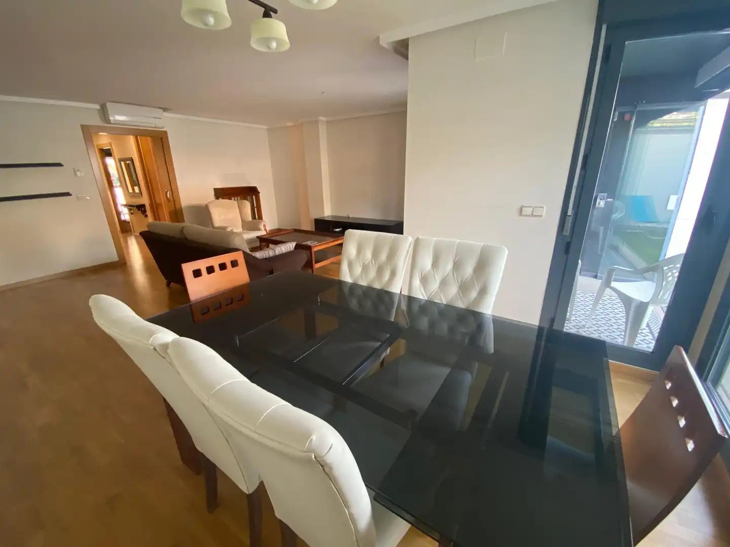Dining room of Detached homes for sale in Albacete  with Air Conditioner, Heating and Private garden
