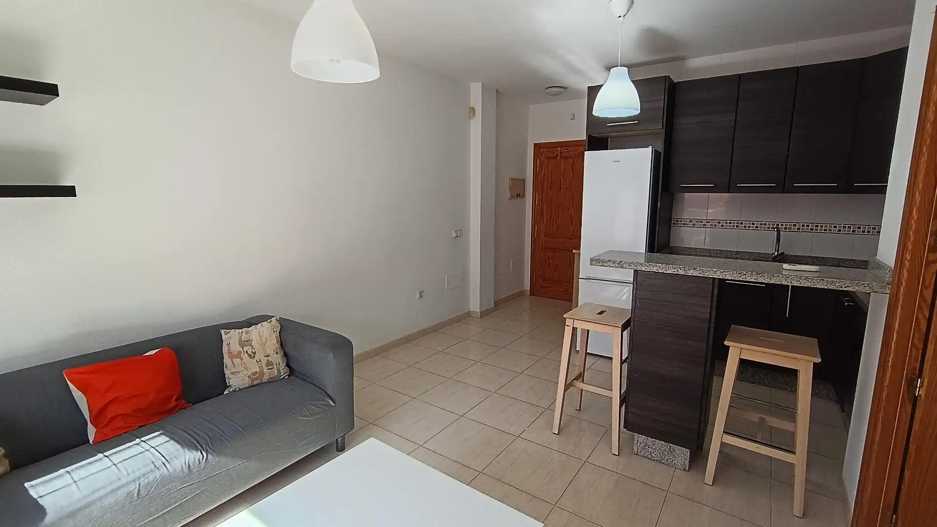 Living room of Flat for sale in Roquetas de Mar  with Air Conditioner, Heating and Terrace