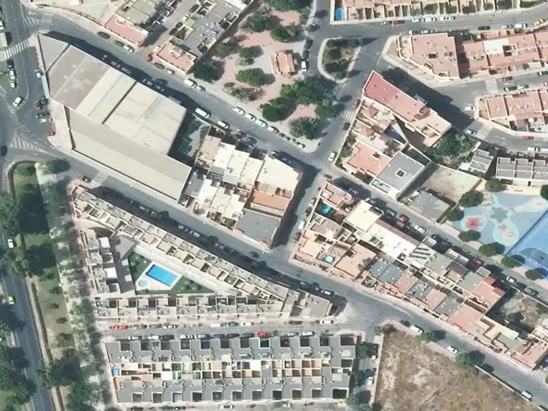 Vista exterior de Pis en venda en Huércal de Almería