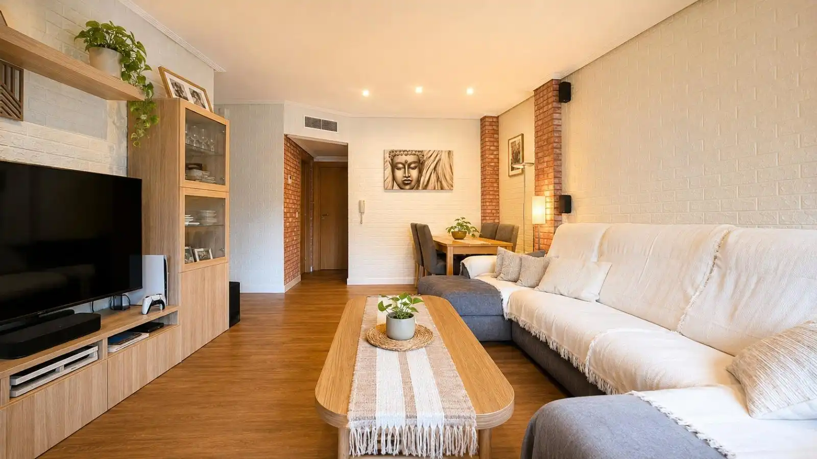 Sala d'estar de Casa o xalet en venda en Murcia amb Aire condicionat, Terrassa i Traster
