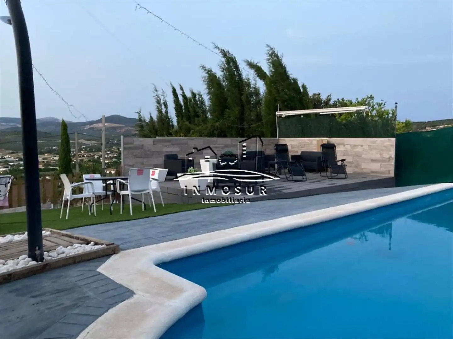 Terrassa de Casa o xalet en venda en Lucena amb Piscina i Moblat