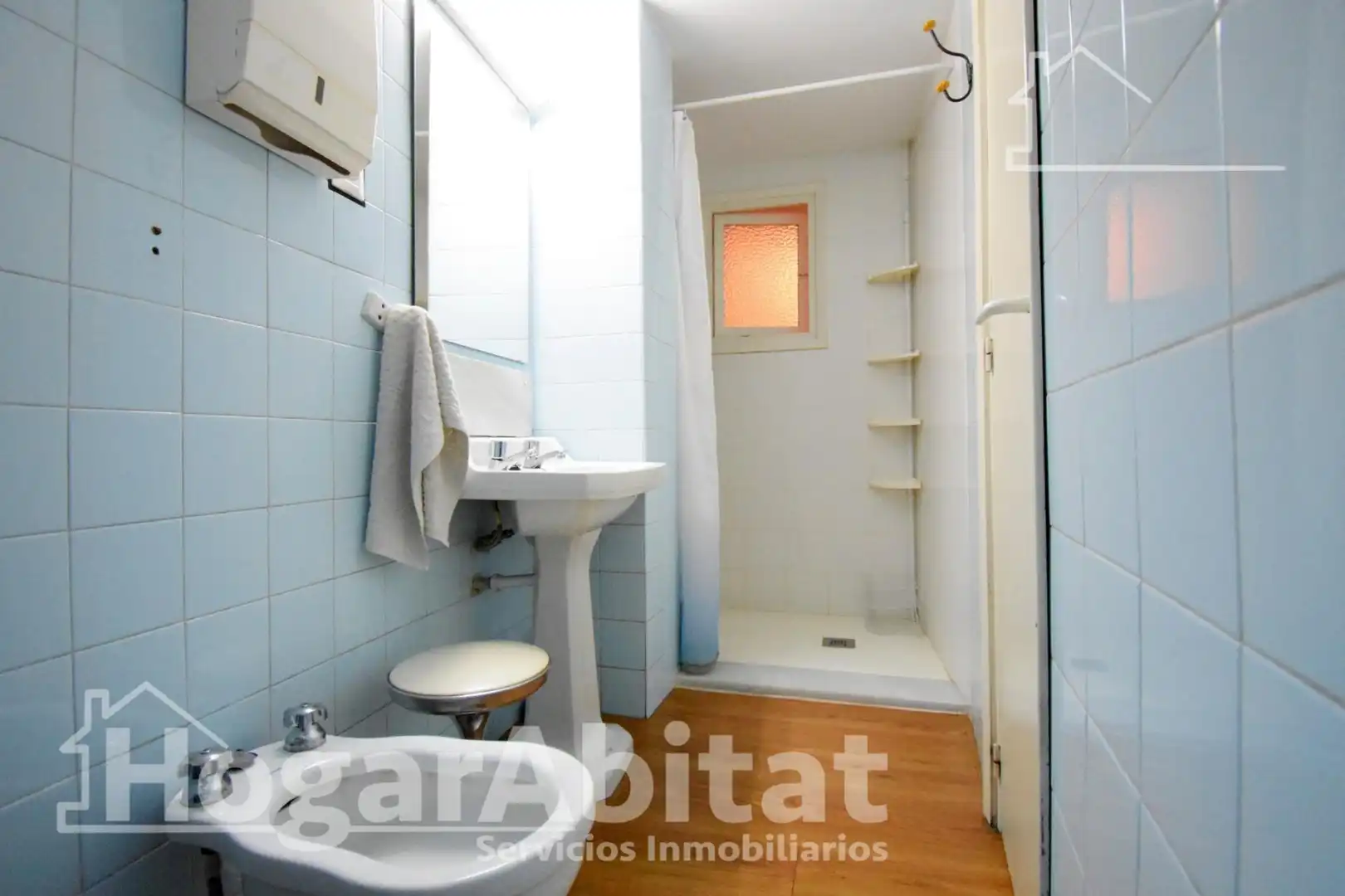 Schlafzimmer von Wohnung zum Verkauf in Oliva mit Klimaanlage, Heizung und Parkett