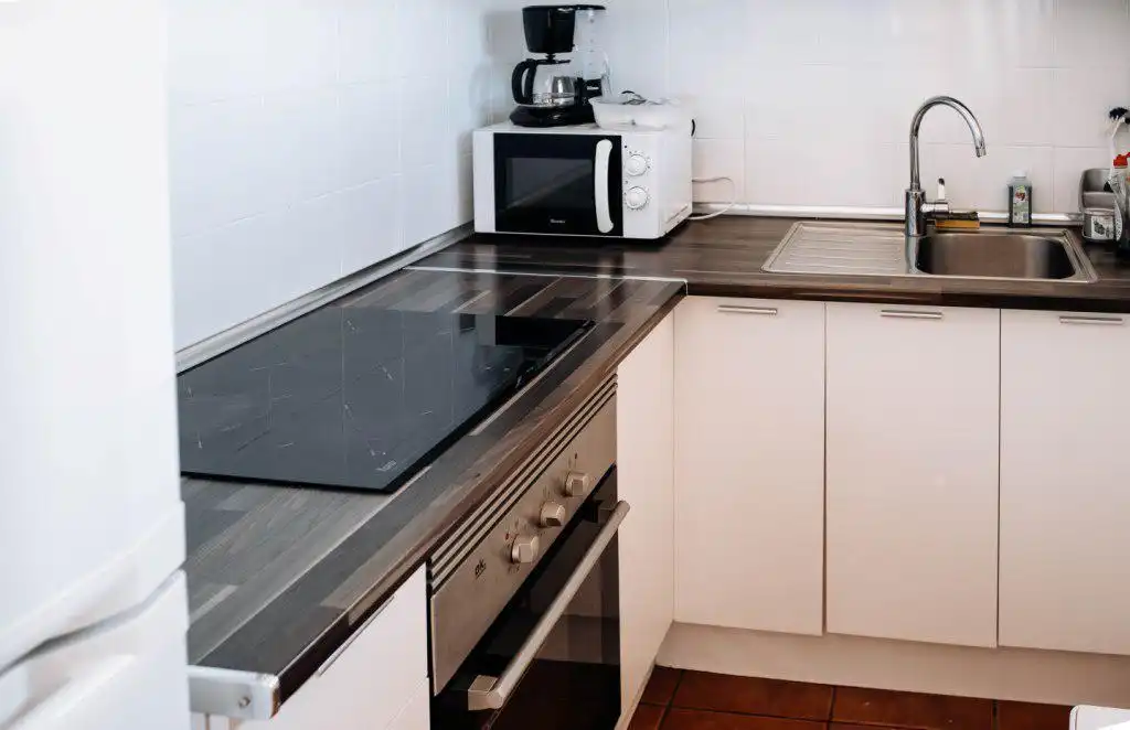 Kitchen of Ground floor for rent in San Bartolomé de Tirajana  with Air Conditioner, Terrace and Furnished