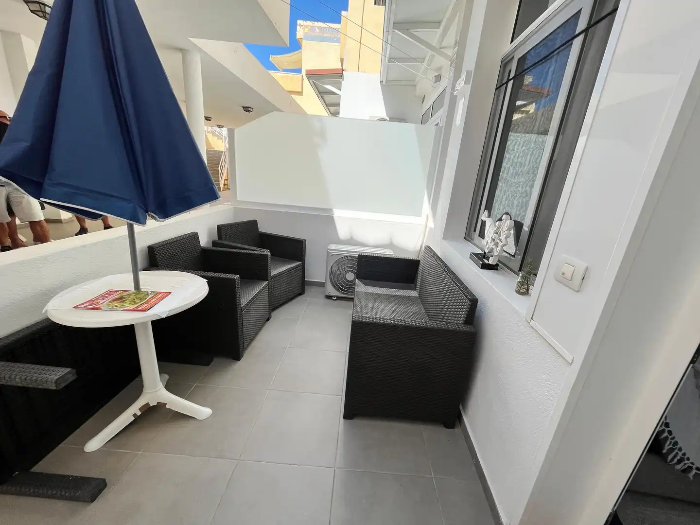 Terraza de Apartamento en venta en Adeje con Aire acondicionado, Jardín privado y Terraza