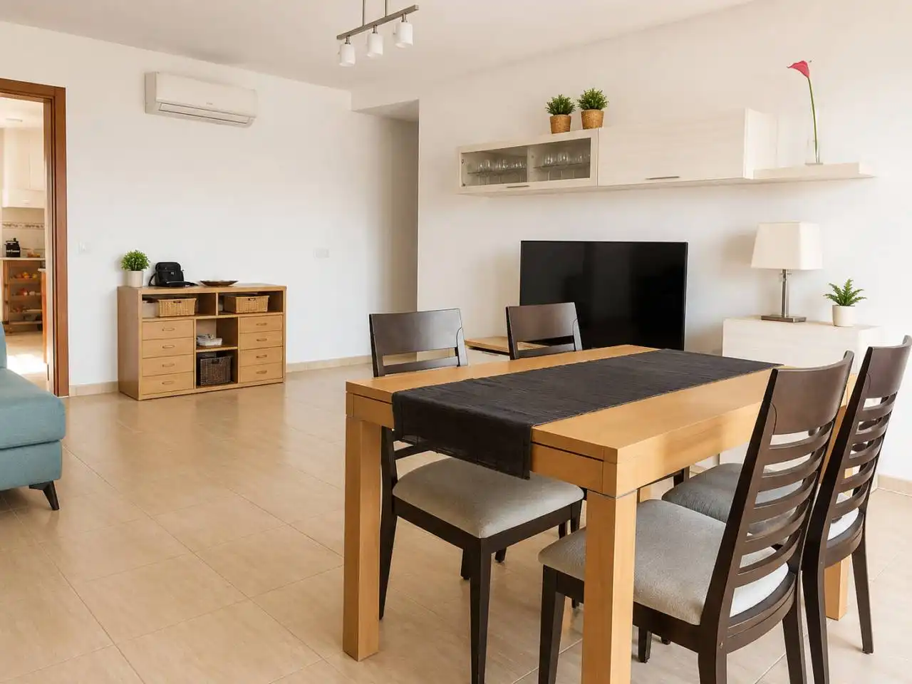 Esszimmer von Wohnung zum Verkauf in Muro mit Klimaanlage, Terrasse und Balkon