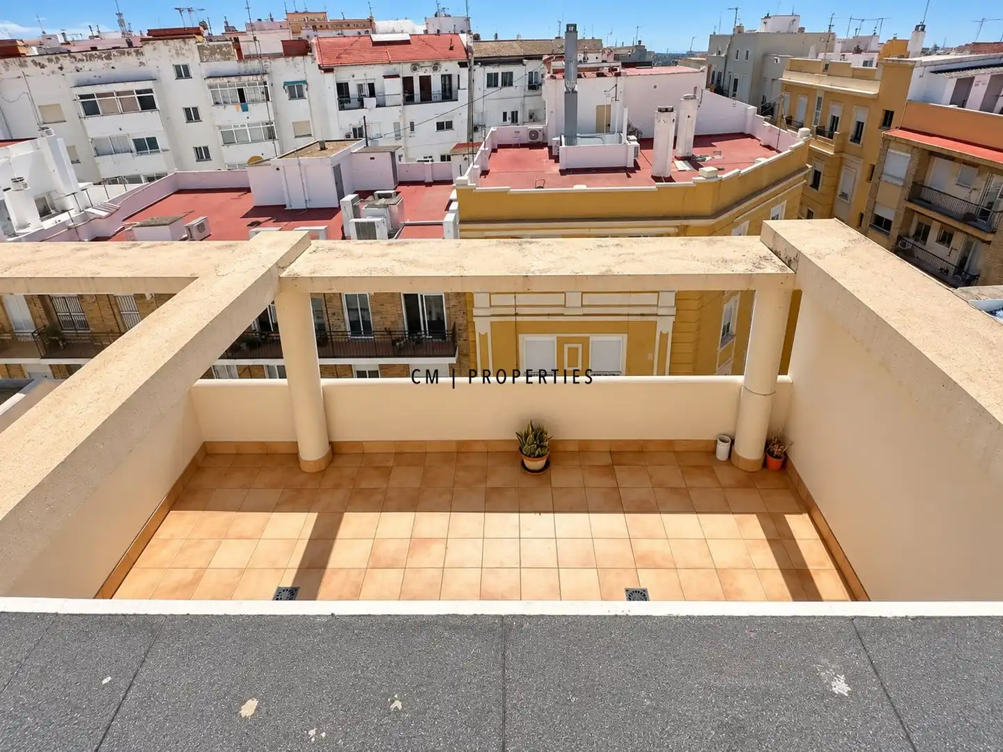 Terraza de Ático de alquiler en L'Eixample