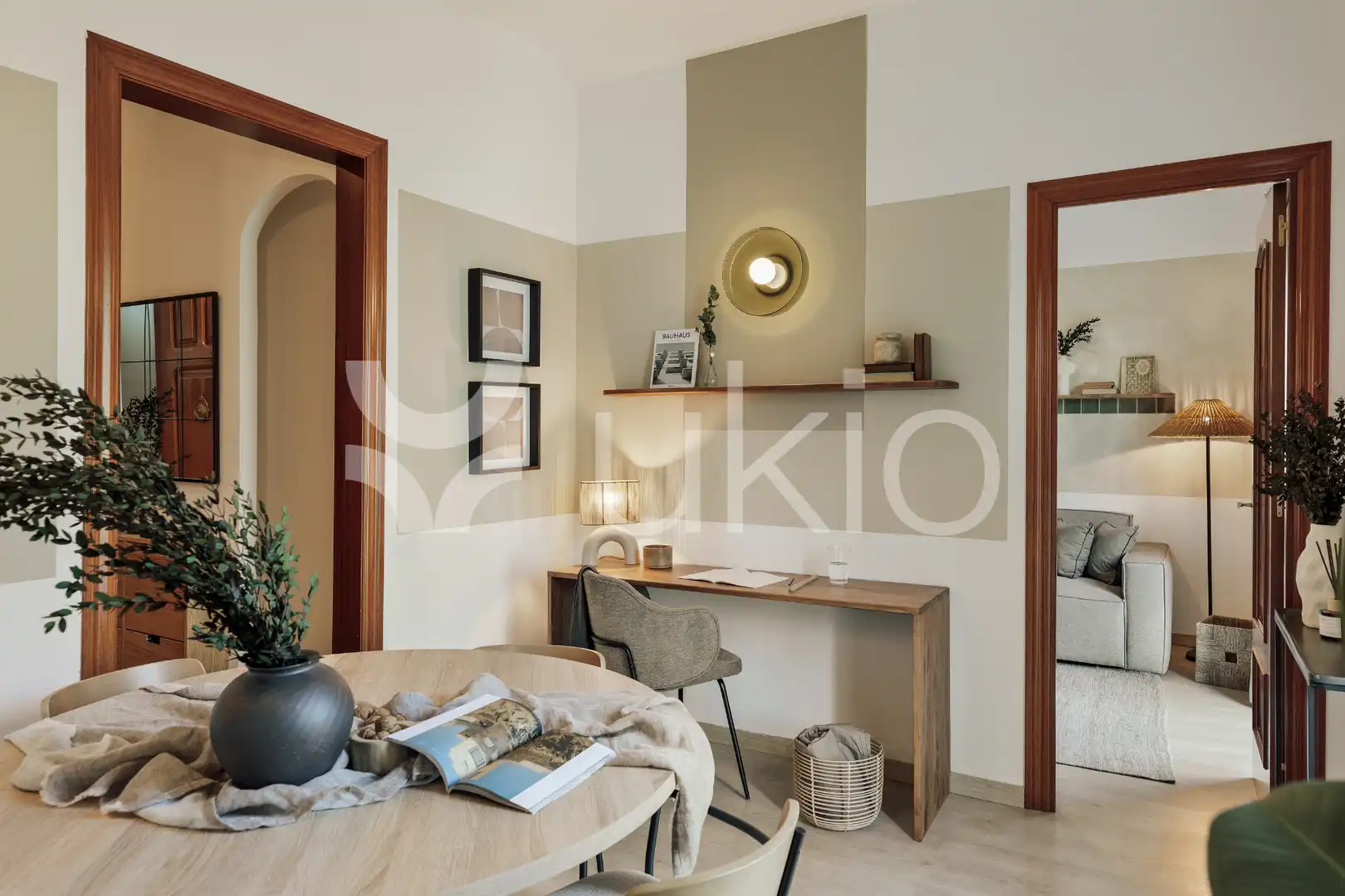 Wohnzimmer von Wohnungen zur Miete in Barcelona mit Klimaanlage, Heizung und Möbliert