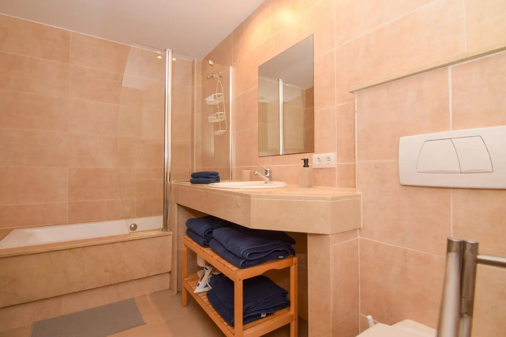 Bathroom of Flat for rent in Artà  with Air Conditioner, Storage room and Furnished
