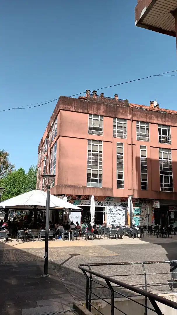 Vista exterior de Piso en venta en Noia