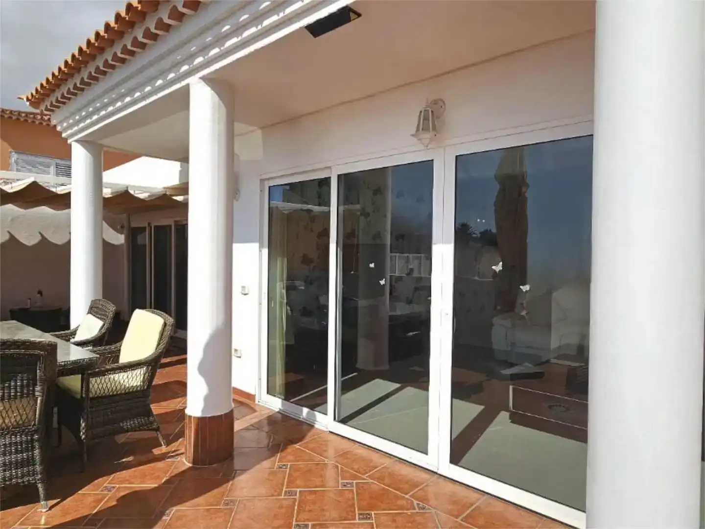 Terrassa de Casa o xalet en venda en Adeje amb Aire condicionat, Jardí privat i Traster