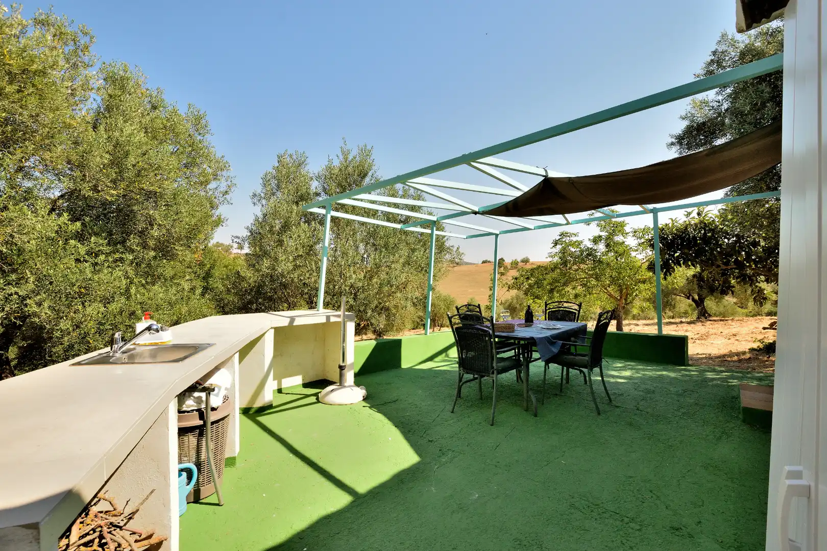 Terrasse von Country house zum Verkauf in Ronda mit Klimaanlage und Terrasse