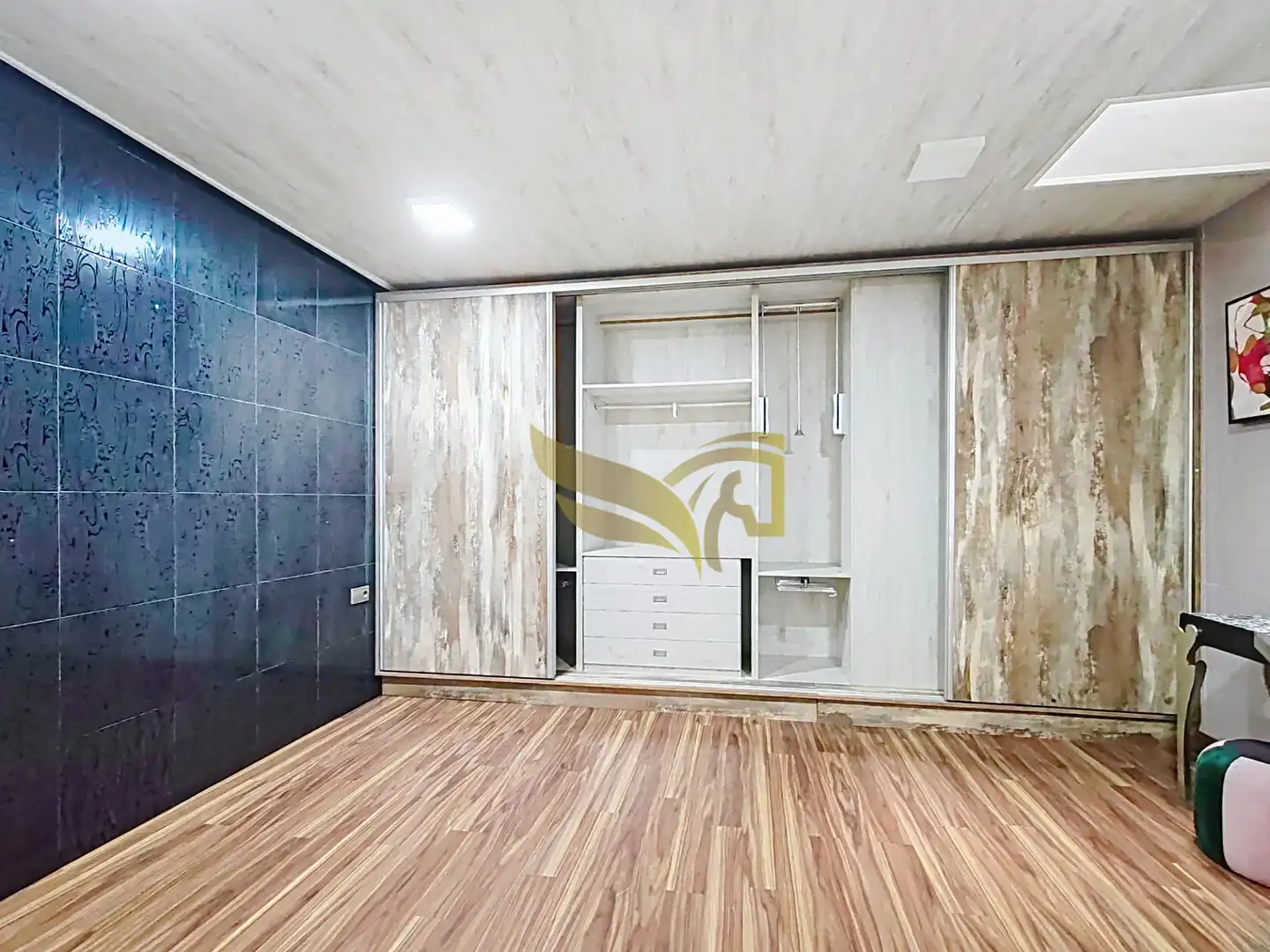 Habitación de Casa adosada en venta en Murcia con Aire acondicionado, Jardín privado y Parquet