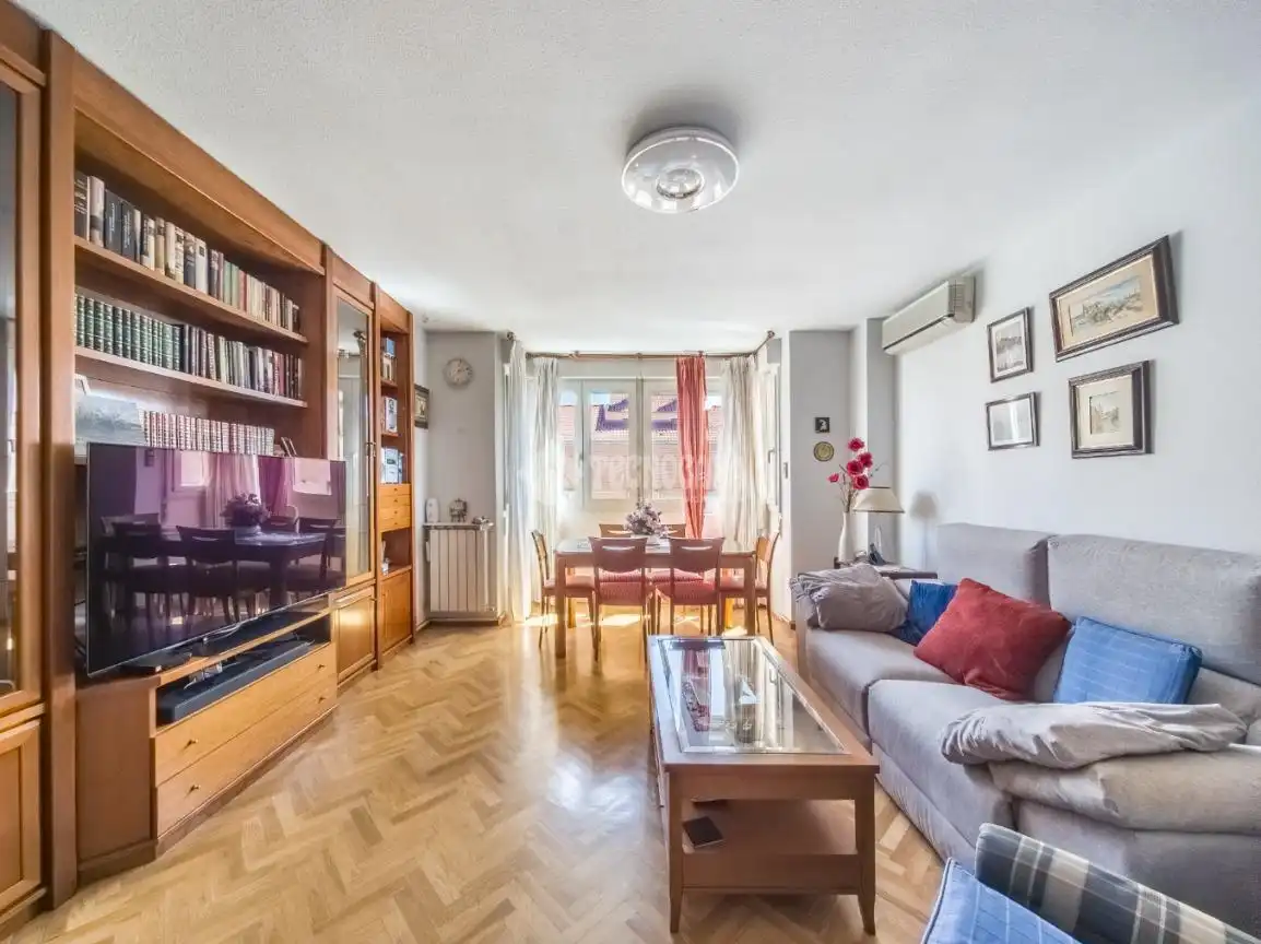 Sala de estar de Piso en venta en Madrid con Aire acondicionado y Calefacción
