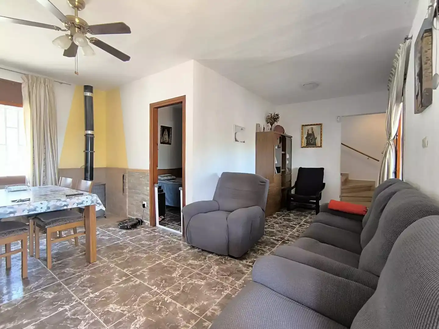 Sala d'estar de Casa o xalet en venda en Maçanet de la Selva amb Terrassa, Traster i Piscina