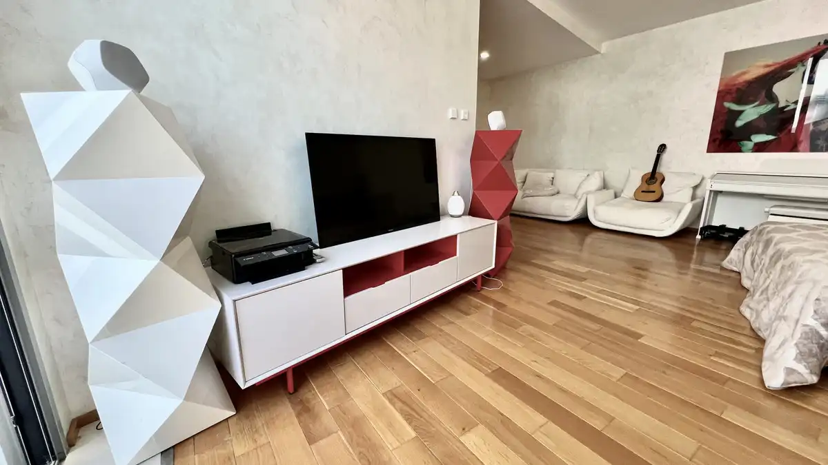 Sala d'estar de Casa adosada de lloguer en Marbella amb Aire condicionat, Terrassa i Traster