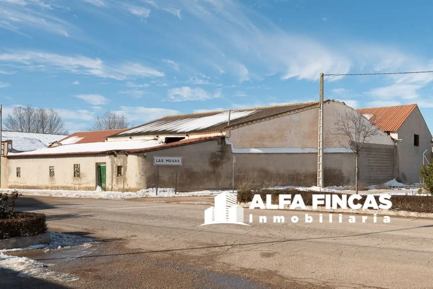 Vista exterior de Nave industrial en venta en Las Mesas  