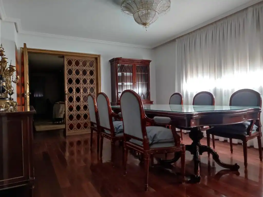 Dining room of Houses for rent in Zaragoza  with Air Conditioner, Heating and Private garden